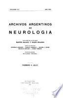 Archivos argentinos de neurologia