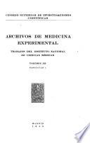 Archivos de medicina experimental