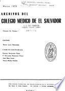 Archivos del Colegio Médico de El Salvador