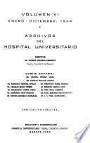 Archivos del Hospital Universitario