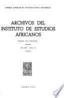 Archivos del Instituto de Estudios Africanos