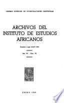 Archivos del Instituto de Estudios Africanos