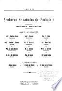 Archivos españoles de pediatría