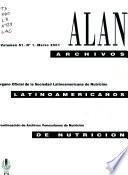 Archivos latinoamericanos de nutrición