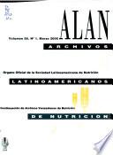 Archivos latinoamericanos de nutrición