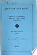 Archivum Linguisticum