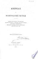Arengas de Bartolomé Mitre