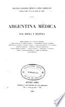 Argentina médica, guía médica é higiénica