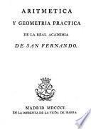 Aritmética y geometría práctica de la Real Academia de San Fernando