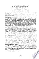 Arizona Journal of International and Comparative Law