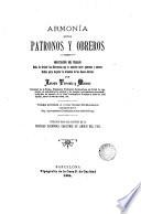 Armonía entre patronos y obreros