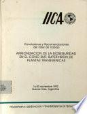 Armonizacion de la bioseguridad en el Cono Sur