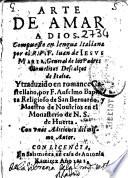 Arte de amar a Dios