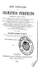Arte explicado y gramático perfecto