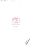 Arte quiteño más allá de Quito