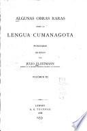 Arte y Tesoro de la lengua cumanagota por Fr. Matias Ruiz Blanco
