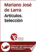 Artículos. Selección