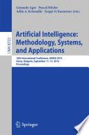 Artificial Intelligence: Methodology, Systems, and Applications