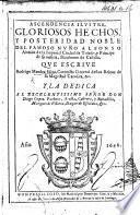 Ascendencia ilustre, gloriosos hechos, y posteridad noble del famoso Nuño Alfonso Alcaide de ... Toledo, etc
