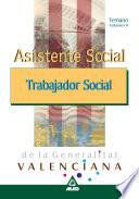 Asistente Social/trabajador Social de la Generalitat Valenciana. Temario Volumen Ii Ebook