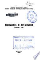 Asociaciones de investigación