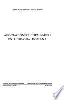 Asociaciones populares en Hispania romana