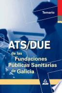 Ats de Las Fundaciones Publicas Sanitarias de Galicia. Temarioj Ebook