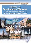 Ats/due de Atencion Especializada de la Comunidad Autonoma de Aragon. Temario Volumen I. E-book