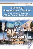 Ats/due de Atencion Especializada de la Comunidad Autonoma de Aragon. Temario Volumen Ii. E-book