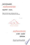 Auñamendi erdal-euskal iztegia