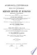 Aurifodina universalis. Mine d'Or universelle des sciences divines et humaines, théologiques et philosophiques ... par ordre alphabétique en cent mille sentences, extraites ... de l'Ancien et du Nouveau Testament ... des SS. Pères, des Conciles, ... des auteurs païens ... Par le R. P. Robert. ... Nouvelle édition reproduite de celle de 1680, avec traduction ... par une Société d'ecclésiastiques ... et sous la direction de l'Abbé Rouquette, approuvé et précédé d'une lettre de Mgr Dupanloup, Évêque d'Orléans