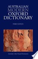 Australian Modern Oxford Dictionary