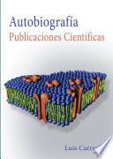 Autobiografía. Publicaciones científicas