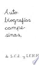 Autobiografías campesinas: San José