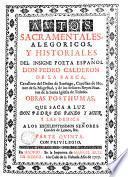 Autos sacramentales, alegoricos y historiales del insigne poeta español don Pedro Calderon de la Barca ..., 5