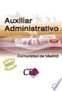 Auxiliar administrativo, Comunidad de Madrid