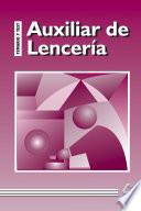 Auxiliar de Lenceria. Temario Y Test. E-book