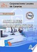 Auxiliares administrativos de corporaciones locales de canarias. Temario general