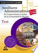 Auxiliares Administrativos de Corporaciones Locales de la Comunidad de Madrid