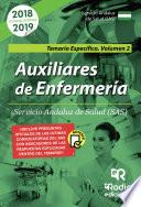 Auxiliares de Enfermería del Servicio Andaluz de Salud. Temario Especifico. Vol 2.