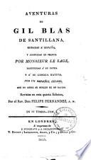Aventuras de Gil Blas de Santillana