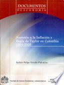 Aversión a la inflación y regla de Taylor en Colombia, 1994-2005