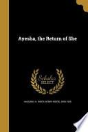 AYESHA THE RETURN OF SHE