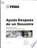 Ayuda despueś de un desastre
