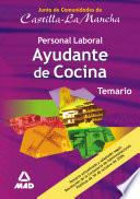 Ayudante de Cocina. Junta de Comunidades de Castilla-la Mancha. Temario