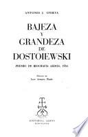 Bajeza y grandeza de Dostoiewski