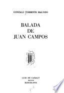 Balada de Juan Campos