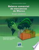 Balanza comercial de mercancías de México. Anuario estadístico. Exportación en pesos 2013