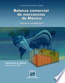 Balanza comercial de mercancías de México. Anuario estadístico. Importación en dólares. enero-junio 2012