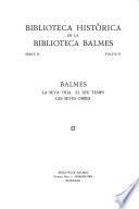 Balmes, la seva vida, el seu temps, les seves obres: Cicle apologètic i social. Cicle polític i filosófic